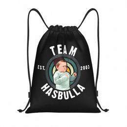 custom Funny Hasbulla Hasbullah Drawstring Bag for Shop Yoga Backpacks Men Women Mini Khabib Sports Gym Sackpack 51n0#