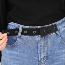 Invisible for Jeans Belt Without Buckle Belt Women Buckle-free Elastic Easy Belts Men Stretch No Hassle Belt Pregnant Band Adult