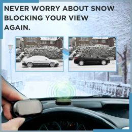 10-1PC Car Window Glass Antifreeze Snow Removal Instrument Electromagnetic Snow Ice Scraper Snow Brush Snow Remover Instrument