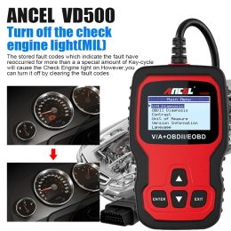 ANCEL VD500 OBD2 Scanner Seat Check Engine Light Oil Reset EPB ABS SRS Code Reader Car Diagnostic Tool for VAG VW Audi Skoda