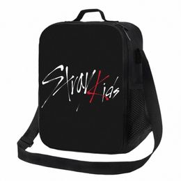 stray Kids Kpop Rock Insulated Lunch Bag for Cam Travel Leakproof Cooler Thermal Bento Box Women Children 43zD#