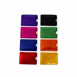 10pcs Anti Rfid Card Holder NFC Blocking Reader Lock Id Bank Card Holder Case Protecti Metal Credit Card Case Aluminium d4YP#