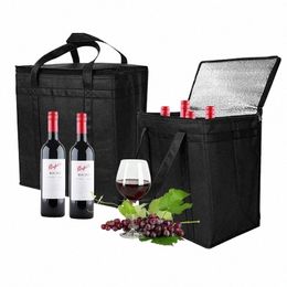 sale 35L Extra Large Insulated Cooler Cool Bag Cooler Bag Food Drink Storage Picnic Bag Cam Cooler Box Travel Lunch K8P9#