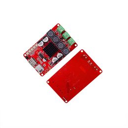 TPA3116 50W+50W Bluetooth Receiver Digital Audio Amplifier Board TF card U Disc player FM Redio