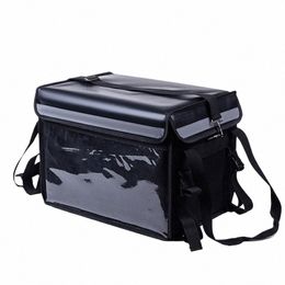 30l Extra Large Cooler Bag Car Ice Pack Insulated Thermal Lunch Pizza Bag Fresh Food delivery Ctainer Refrigerator Bag w4ro#