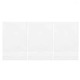 Frames 3 Pcs Po Frame Picture Display Stand For Certificate Shelf Clear Acrylic Office