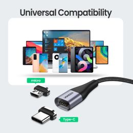 UGREEN Magnetic USB Charging Cable Type C Cable Magnet Charger For Xiaomi 3A Mobile Phone Wire Cord