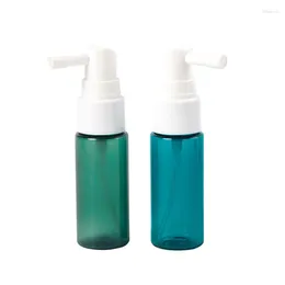 Storage Bottles 1Pcs 20ml Plastic Nasal Spray Bottle Atomizer Refillable Empty Throat Sprayer Pump Snoot Cleaning Container