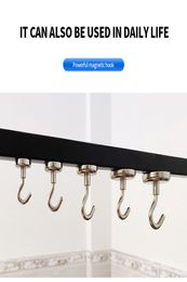 Strong Neodymium magnet hanger Storage for tool bag towel key Home Door Organiser ED16ED42 Suction Wall Hook Support 10 pcslot 76487713