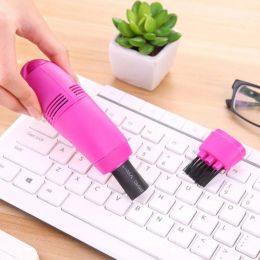 1/2/3PCS Usb Keyboard Dust Brush Easy Cleaning For Laptop Desktop Pc Keyboard Cleaning Brush Keyboard Vacuum Cleaner