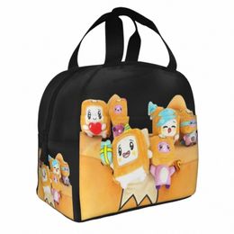happy Lankybox Insulated Lunch Bags Cooler Bag Reusable Kawaii Carto Leakproof Tote Lunch Box Girl Boy School Outdoor k3Lf#