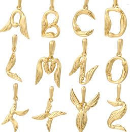 Charms Initial Chrams For Jewellery Making Supplies A-Z 26 Letter Name Dangle Gold Colour Dijes Diy Bracelet Necklace