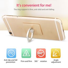 Finger Ring Holder 360 Degree Rotating Mobile Phone Holder Socket Round Phone Ring holders Mount Stand Accessories