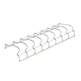 Kitchen Storage Drainer Rack Holder Cupboard Practical Dish Drying Stainless Steel Simple