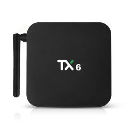 Tanix TX6 Smart TV Box Android 9.0 Allwinner H616 2G16G 2.4G 5G Dual Wifi 4K HDR BT Ultra Media Player 4G32G/64G Set Top Box