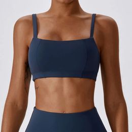 Breathable Sports Bra Shockproof Crop Antisweat Fitness Top Women Yoga Push up Sport Gym High Impact Workout Soft Underwear 240320