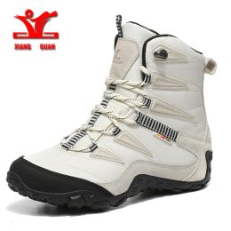 Boots Xiang Guan Light Weight Hiking Shoes for Men Women Outdoor Jogging Gym Fiess Warm Sneakers Hiking Boots Waterproof Boots