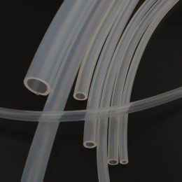 1 Meter Food Grade Silicone Tube 2~21mm Clear Transparent Silicone Hose Flexible Rubber Hose Heat Resistant Drinking Water Pipe