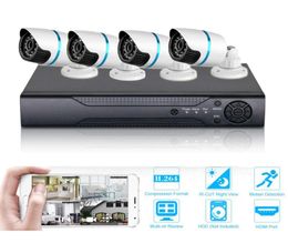 Surveillance 4CH AHD 1080N DVR System Day Night Waterproof Outdoor Camera Kit CCTV Home Security Systems2078669