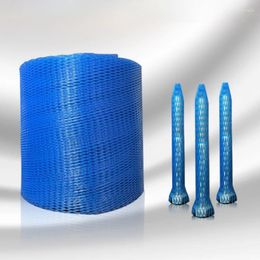 Gift Wrap 1kg Plastic Screw Thread Protective Net Roll Multi Size Shockproof Wear Resistant Mesh Sleeve High Elasticity Packing Bag