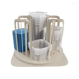 Storage Bottles Organisation Carousel - Food Containers And Plastic Bins With Lids By Chef