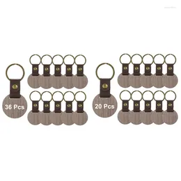 Keychains Wooden Keychain Blanks Personalized Tags Small Key Chain Bulk Walnut Laser