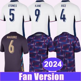 2024 ENGlaNDS Mens Soccer Jerseys RICE BELLINGHAM HENDERSON RASHFORD FODEN GALLAGHER MADDISON TONEY Home Away Pre-match Football Shirts