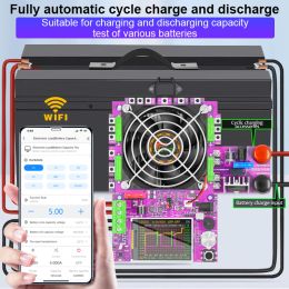 DL24EW 150W WiFi Smart Power Electronic Load Tester DC USB 18650 Voltage Current 48V Battery Capacity Monitor Tools For Tuya app