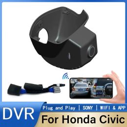 Car DVR For Honda Civic 11th Gen Sedan/Hatchback/Si Sedan 2022,For Acura Integra 2023 Plug and play Hidden Dash Cam Camera 1080P