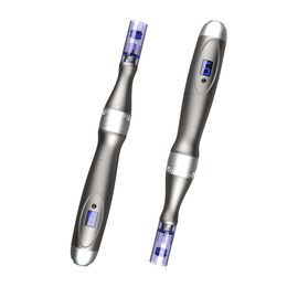 Hemanvändningsutrustning Micro Needle Skin Beauty Tools Dr Pen Wireless Derma Whitening Microneedling Pen