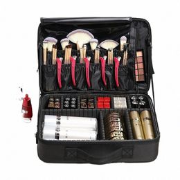 upgrade Makeup Bag Female Large Capacity Multi-Functi Portable Hot Selling Leisure Travel Profial Makeup Artist Bag M804 254F#