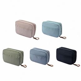 square Cosmetic Bag Ins Makeup Case Female Portable Travel Carry- Lipstick Pouch Partiti Bag Z9ZD#