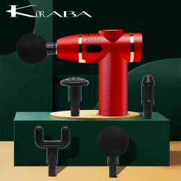 Relaxation Koraba H01 mini Massage Gun Neck back foot leg shoulder Body deep Muscle Massager percussion Button Electric pistola massage