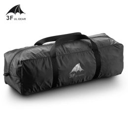 Bags 3F UL GEAR Storage Bag for Tent Camping Equipment Outdoor 210T Polyester 150D Oxford Fabric Large Capacity Travel Bag Handbag