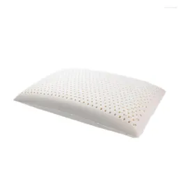 Pillow High Quality Latex Bed For Back Side&Stomach Sleeper Relieve Shoulder Neck Pain With Removable Cotton Cover