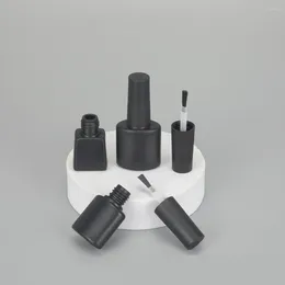 Storage Bottles 5/8/10ml Empty Nail Polish With Brush Container Oil Bottle Potherapy Plastic Cosmetic Refillable