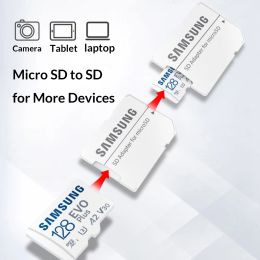 SAMSUNG EVO Plus Micro SD Card Memory Card 64GB 128GB 256GB 512GB TF Flash for Nintendo Switch Steam Deck ROG Ally Drone Camera