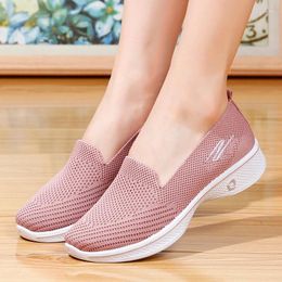 Fitness Shoes Women Fashion Flats Laides Breathable Loafers Casual Sports Walking Yoga Zapatos De Mujer