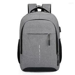 School Bags Waterproof Business Backpack Men's USB Backpacks 16 Inch Laptop Large Capacity Bagpacks For Men Back Pack