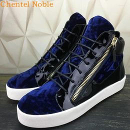 Casual Shoes 2024 Brand Male Comfortable Loafers Men Party Dress Flats Lace-Up Sneakers Black Blue Colors Big Size