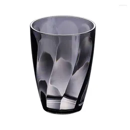 Cups Saucers Unbreakable Plastic Drinking Glasses 390ml Shatterproof Water Tumblers Beer Cup