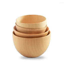 Mugs Solid Wood Log Cups For Water/Milk/Coffee/Beer Insulated Dinkware Natural Colour Friendly Japan Style