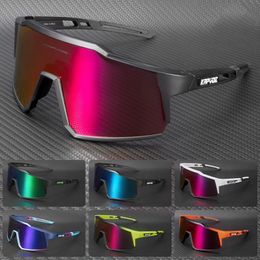 4 Lens Men Women Cycling Glasses Polarised Sport MTB Road Bike Goggles UV400 Bicycle Eyewear Fishing Running Driving Sunglasses 240327