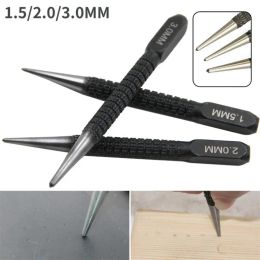 Steel Centre Punch Tapered Point Diameter Metal Wood Marking Drilling Tool 1.5mm/2mm/3mm For Alloy Steel Metal Wood Drilling