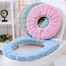 Toilet Seat Covers Thickened Household Cushion Detachable And Washable Cover Universal Winter Insulation