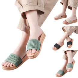 Slippers Open Toe Platform Summer Sandal Hollow Out Slide Roman Women Est PVC Cute Animal For