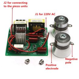 100W 220V Ultrasonic Cleaner Power Driver Board 40KHz Transducer Ultrasound Cleaning Circuit Board High Performance Efficiency