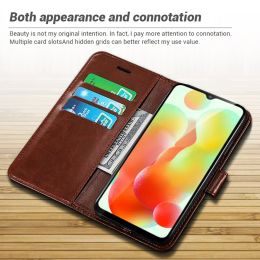 For Xiaomi Redmi 12C 9 10X 4G 5G Case Book Style Leather Flip Wallet Cover On Redmi 9A 9C 10C A1 A2 Cover Magnetic Stand Coque