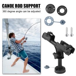 1-5PCS Kayak Boat Fishing Rod Holder Adjustable Fishing Rod Support Pole Mount Angle Bracket Carp Fishing Equipment Tackle Tools