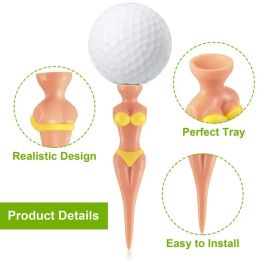 5/10 Mini Sexy Bikini Lady Shape Golf Tee Ball Standing Holder for Outdoor Sport Golf Tee Ball Standing Holder for Outdoor Sport